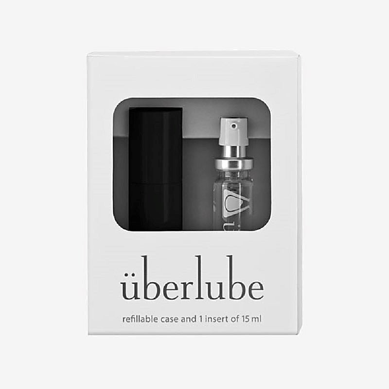 Uberlube Good to Go Travellers Set Premium Silicone Lubricant 15ml Refill - Silicone Based Lubes