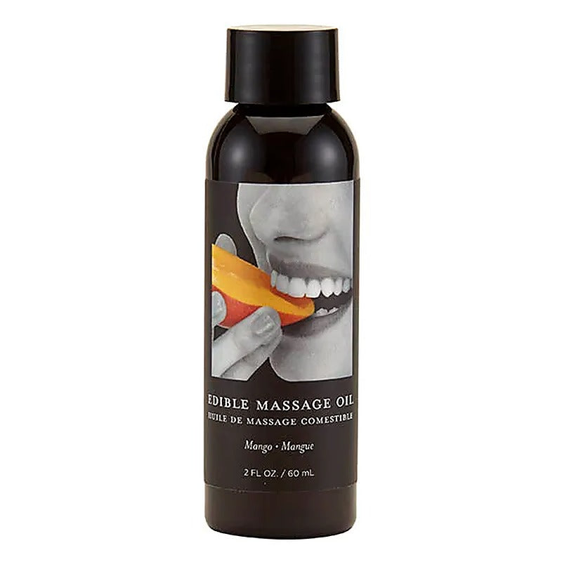 Earthly Body Edible Massage Oil 59ml Natural Vegan Intimate Enhancement - Sex Pheromones and Perfumes
