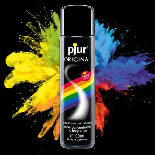 Original Rainbow Edition 100ml by Pjur - Silicone Based Lubes
