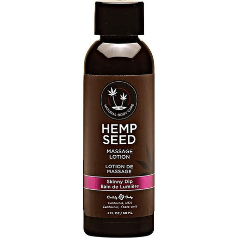 Earthly Body Hemp Seed Massage Lotion 60ml Dreamsicle Sensual Massage Oil - Sex Pheromones and Perfumes
