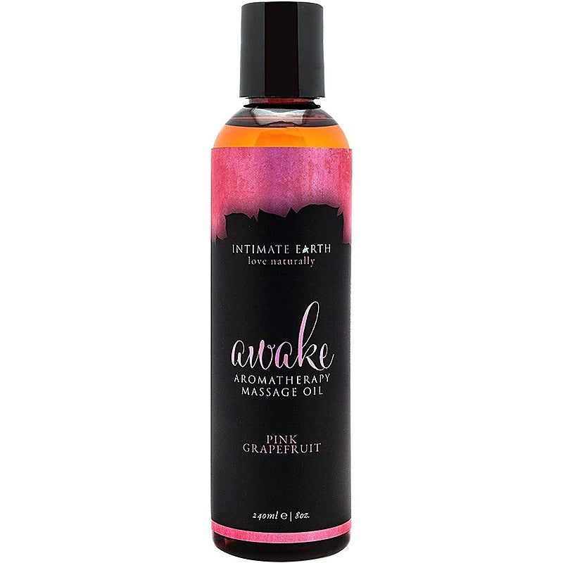 Aromatherapy Massage Oil 240ml by Intimate Earth - Water Based Lubes