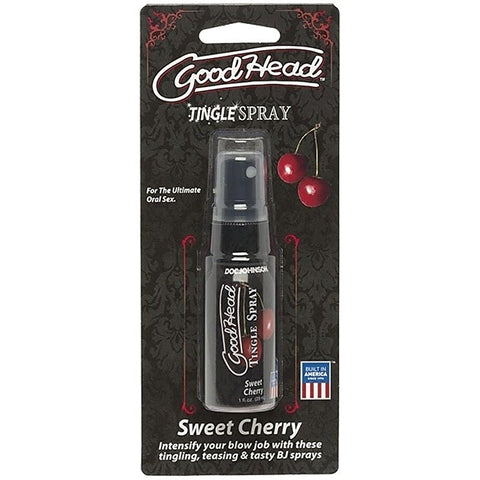 Doc Johnson GoodHead Tingle Spray Oral Enhancement with Tingling Sensation - Water Based Lubes