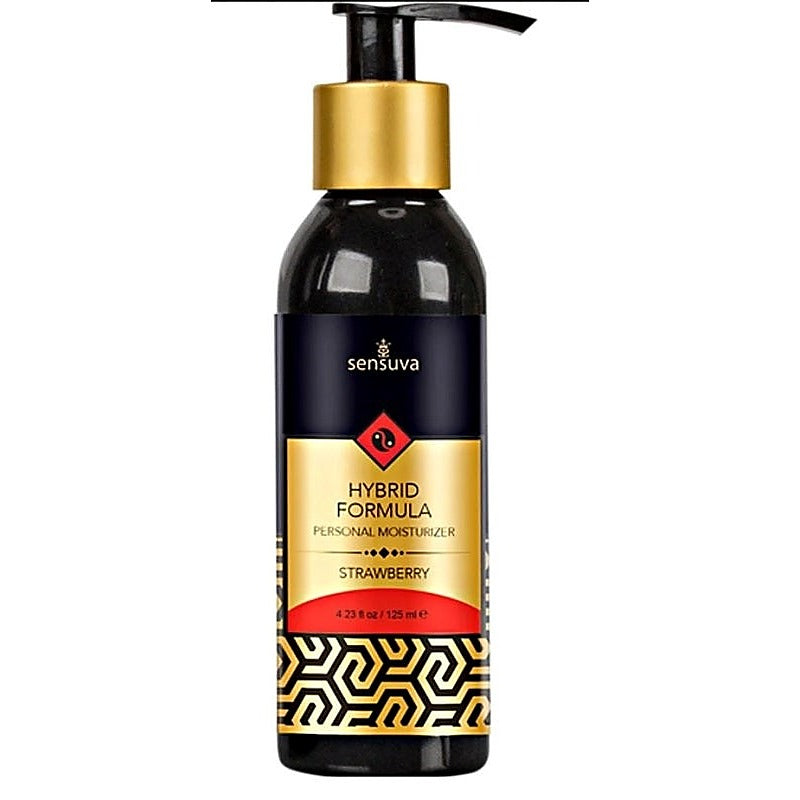 Sensuva Hybrid Formula Personal Moisturizer 125ml with Long Lasting Glide - Water Based Lubes