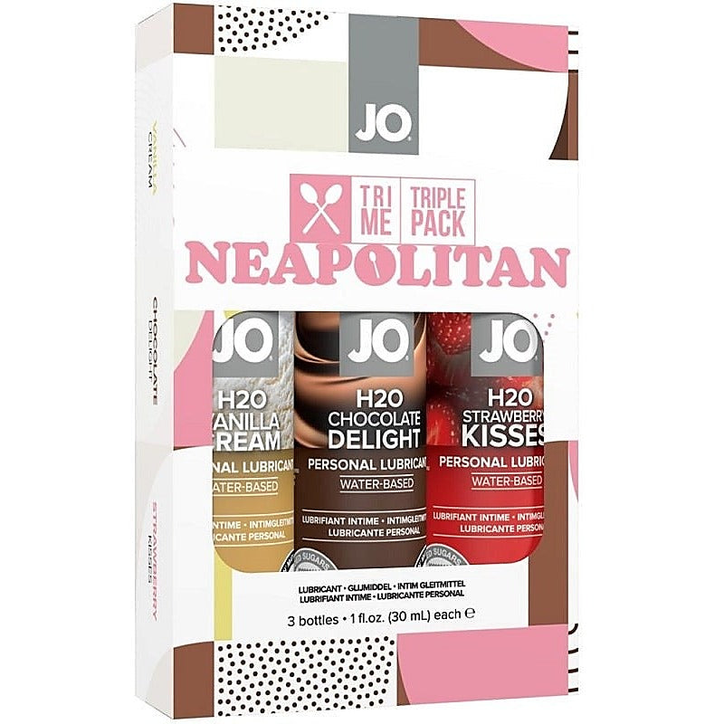 Premium JO Tri Me Triple Pack by System Jo - Water Based Lubes