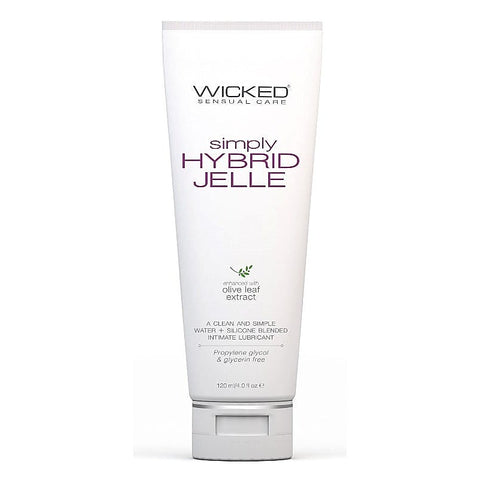 Wicked Simply Hybrid Jelle 120ml - Water Based Lubes
