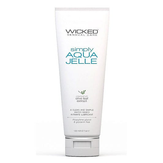 Wicked Simply Jelle Water Based Anal Lubricant Bottle - Lubricants & Lotions