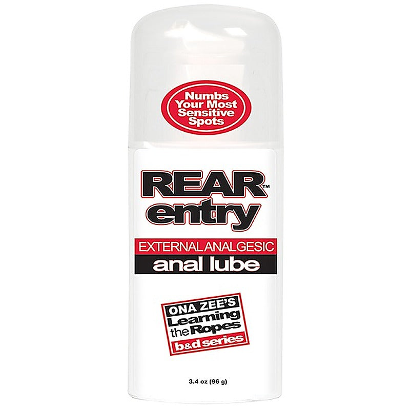 Doc Johnson Rear Entry Anal Glide Reliable CRing Gear Desensitizing Lubricant - Anal Lubes