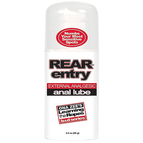 Doc Johnson Rear Entry Anal Glide Reliable CRing Gear Desensitizing Lubricant - Anal Lubes