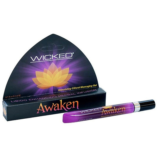 Wicked AWAKEN Clitoral Massage Gel by Wicked Sensual Care - Water Based Lubes