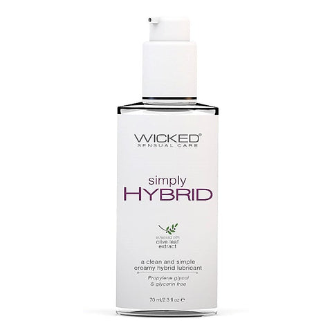 SIMPLY HYBRID Unscented Lube by Wicked Sensual Care - Lubricants & Lotions
