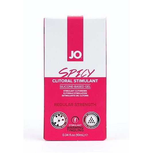 JO Spicy Clitoral Gel Warming by System Jo - Silicone Based Lubes