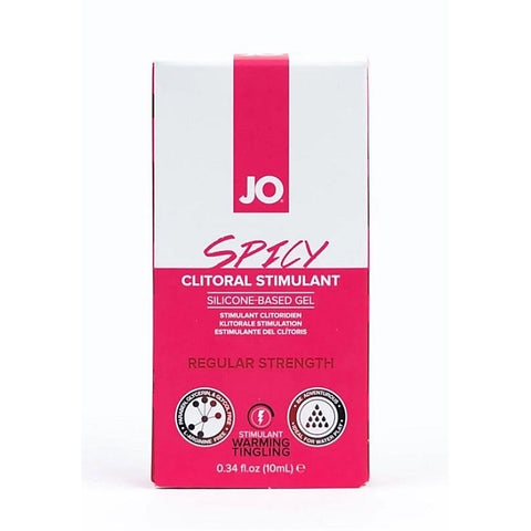 JO Spicy Clitoral Gel Warming by System Jo - Silicone Based Lubes