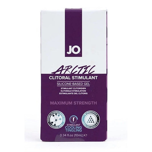 Clitoral Gel Tingling G-Spot Arctic by System Jo - Silicone Based Lubes