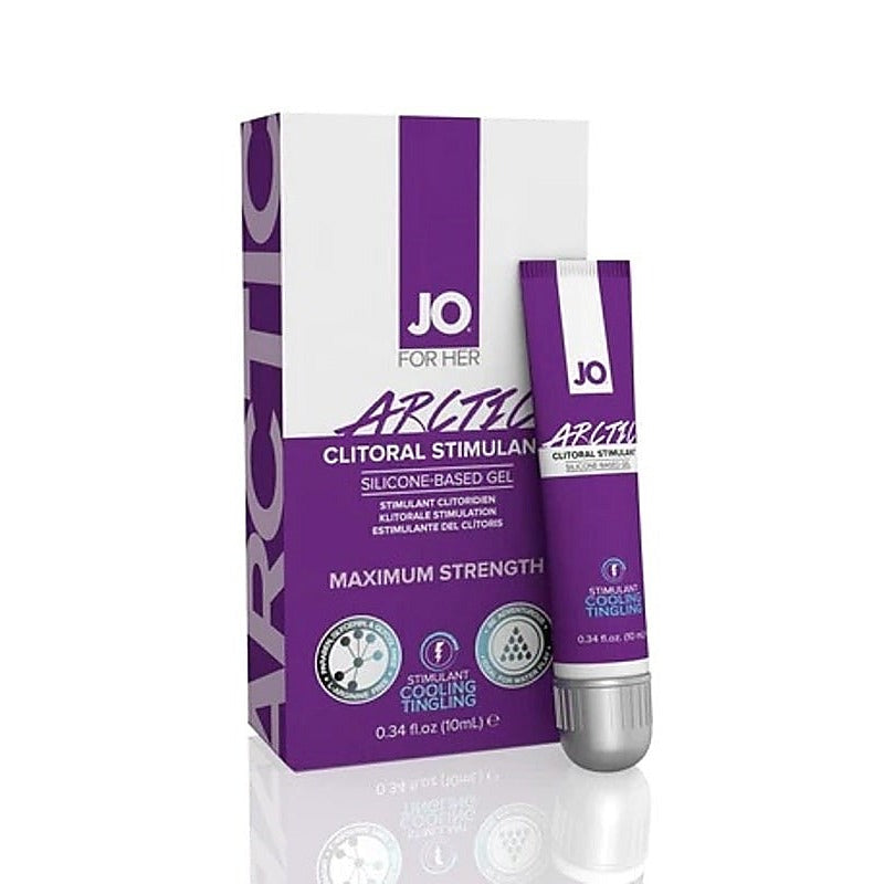 Clitoral Gel Tingling G-Spot Arctic by System Jo - Silicone Based Lubes