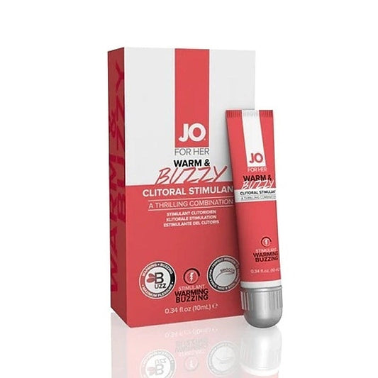 Jo Warm & Buzzy Clitoral Cream by System Jo - Water Based Lubes