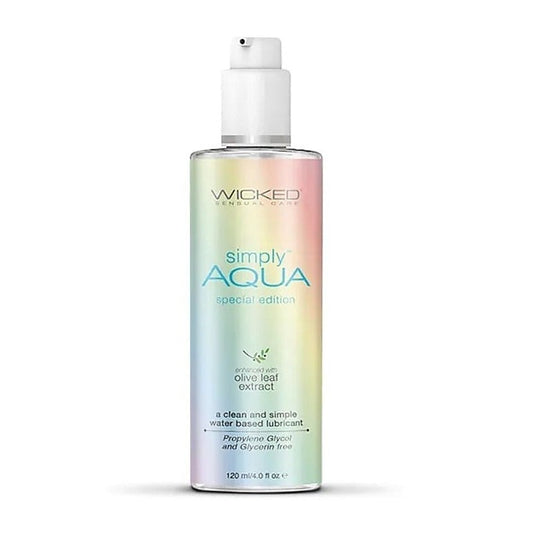 Wicked Simply Pride Water Based Lubricant Bottle - Lubricants and Lotions