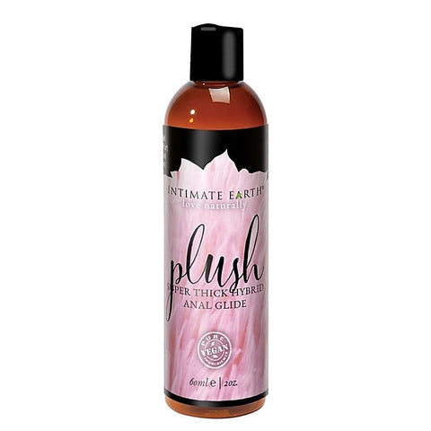 Plush Super Thick Hybrid Anal Glide by Intimate Earth - Water Based Lubes