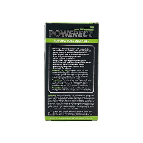 Powerect Intimate Delight - Discreet Delay Serum for Extended Endurance - Delay and Excite Sprays