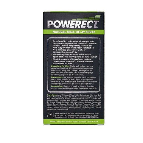 Powerect Natural Delay Spray by Creative Conceptions - Delay and Excite Sprays
