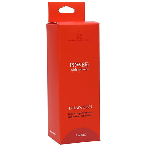 Power+ with Yohimbe Delay Cream by Doc Johnson - Delay and Excite Sprays