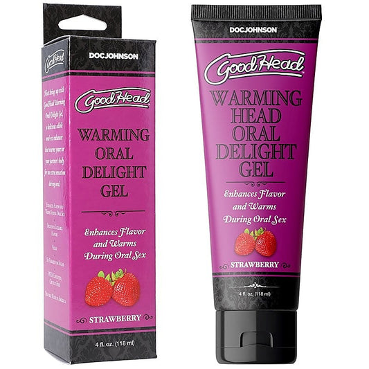 GoodHead Warming Head Oral Delight Gel by Doc Johnson - Water Based Lubes