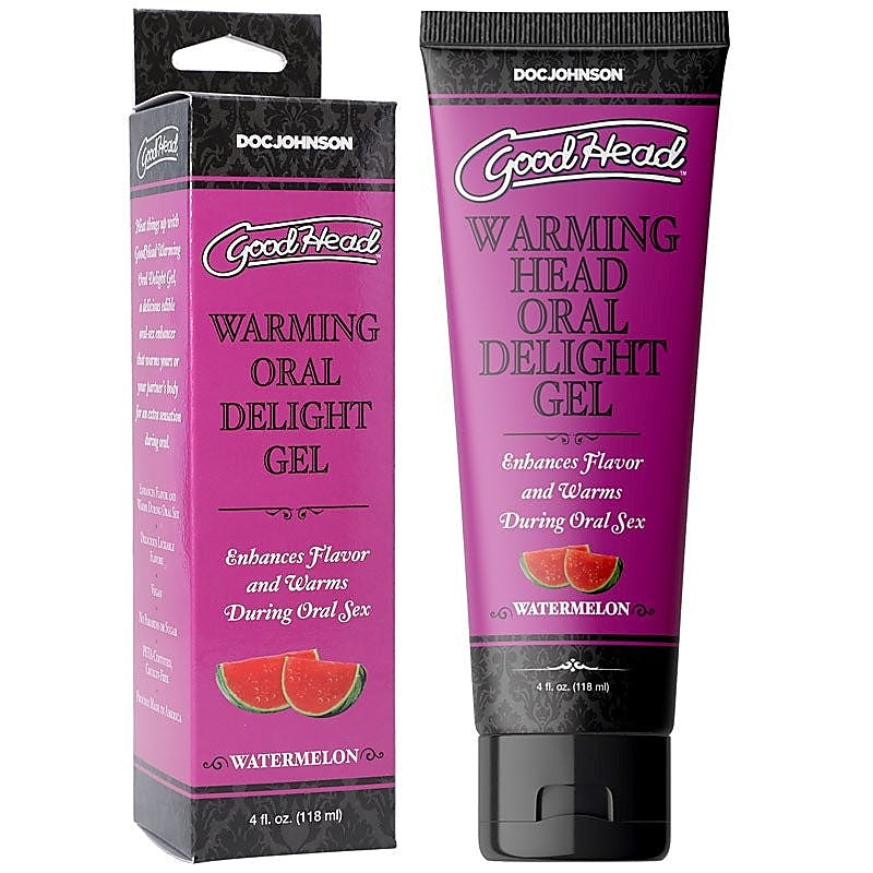 Doc Johnson GoodHead Warming Head Oral Delight Gel Warming Sensation - Water Based Lubes