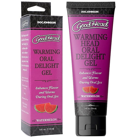 Doc Johnson GoodHead Warming Head Oral Delight Gel Warming Sensation - Water Based Lubes