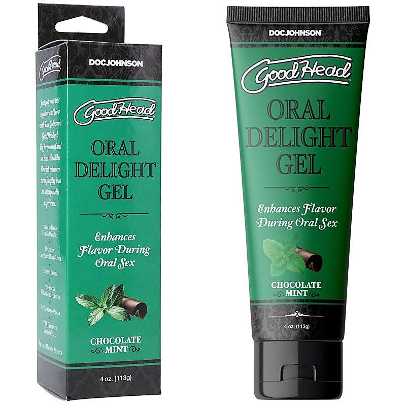 Doc Johnson GoodHead Oral Delight Gel 120ml Flavored Oral Enhancement - Water Based Lubes
