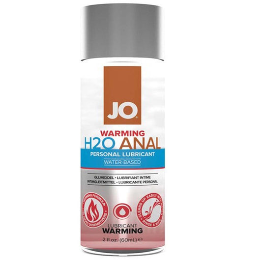 JO Anal H2O Warming Lubricant - Enhance Your Intimate Experiences - - Water Based Lubes