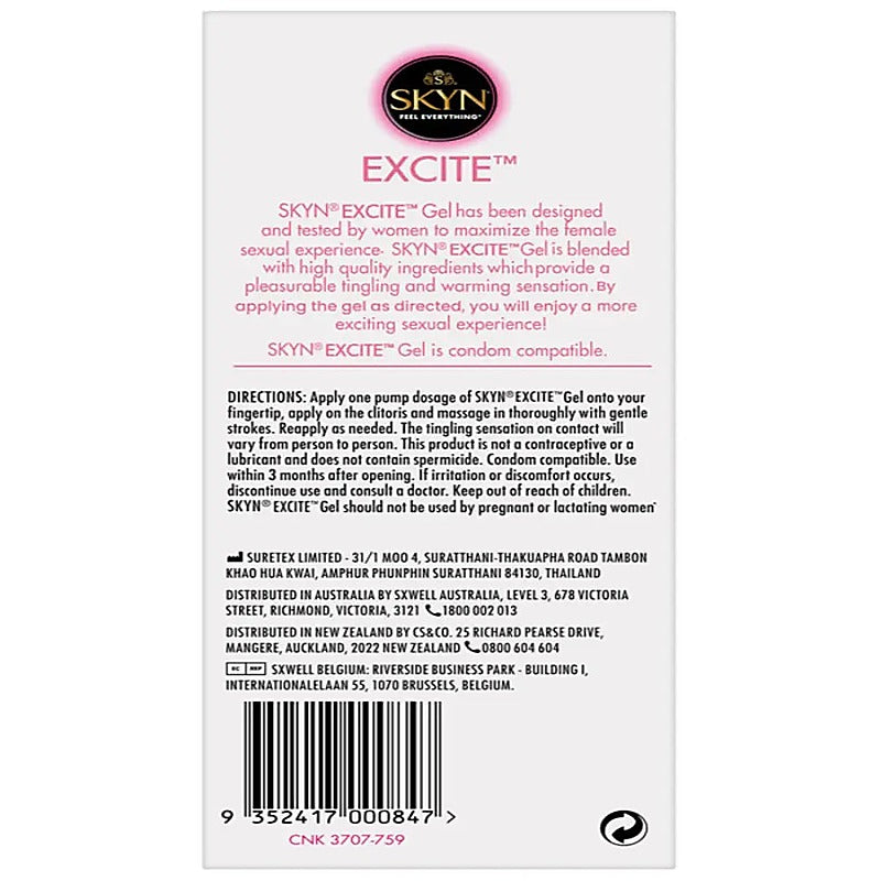 Premium Skyn Excite Gel For Her by Ansell - Water Based Lubes