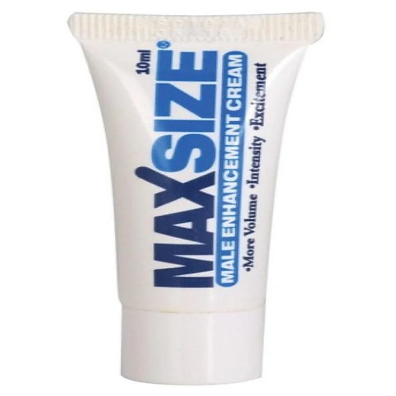 Swiss Navy Max Size Cream 10ml Penis Enhancement Gel - Delay and Excite Sprays