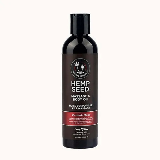 Hemp Seed Massage & Body Oil by Earthly Body - Oil Based Lubes