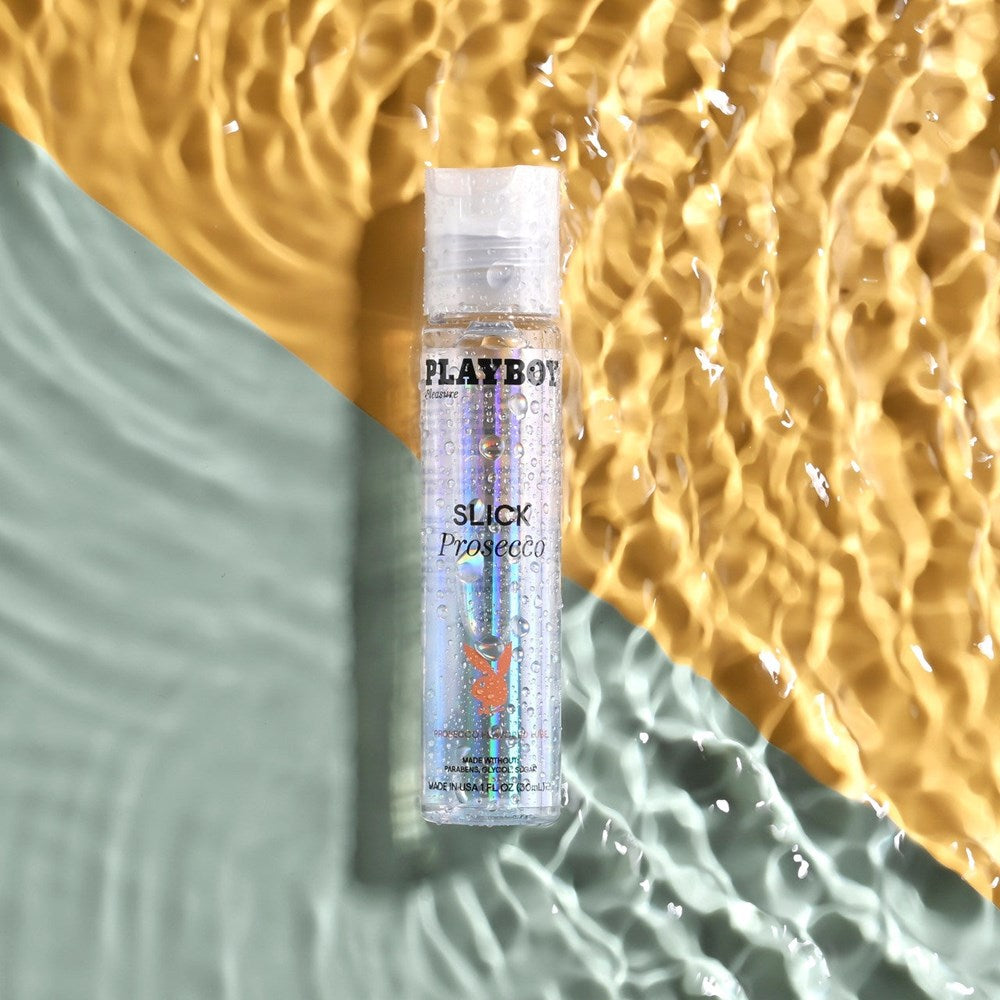Evolved Playboy Pleasure SLICK PROSECCO Water Based Lubricant Premium Formula - - Water Based Lubes