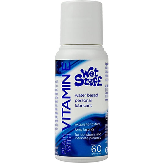 Wet Stuff Vitamin E Water Based Lubricant by Gel Works - Water Based Lubes
