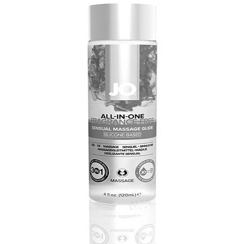 System Jo JO Sensual Silicone Based Personal Massage Glide 120ml Premium Lubricant - Silicone Based Lubes