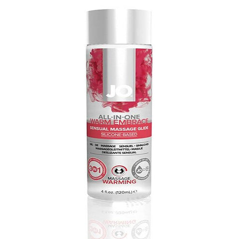 System Jo JO Sensual Silicone Based Personal Massage Glide 120ml Premium Lubricant - Silicone Based Lubes