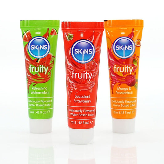 Skins Fruity Tubes Water Based Lubes by Creative Conceptions - Water Based Lubes