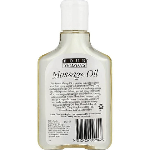 Tranquil Escape - Four Seasons Lavender Ylang Ylang Massage Oil - Massage Oils and Lubricants