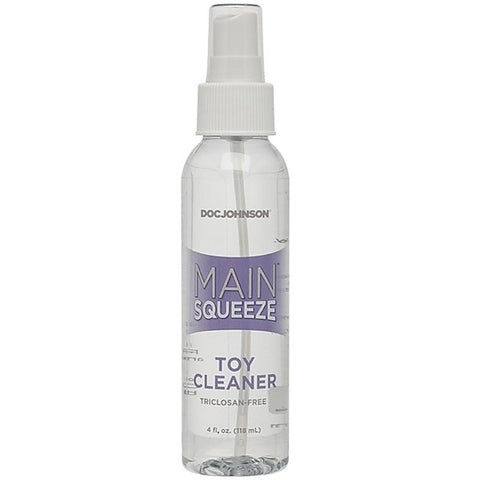 Doc Johnson Main Squeeze Sex Toy Cleaner Antibacterial Formula 118ml - Adult Toy Cleaner