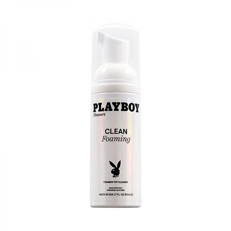 Playboy Pleasure Clean Foaming Toy Cleaner by Evolved - Adult Toy Cleaner