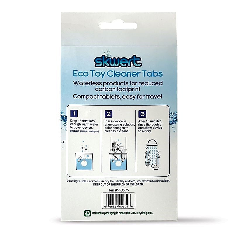 Eco-Friendly Toy Cleaning Tabs by C1R Releasing - Adult Toy Cleaner