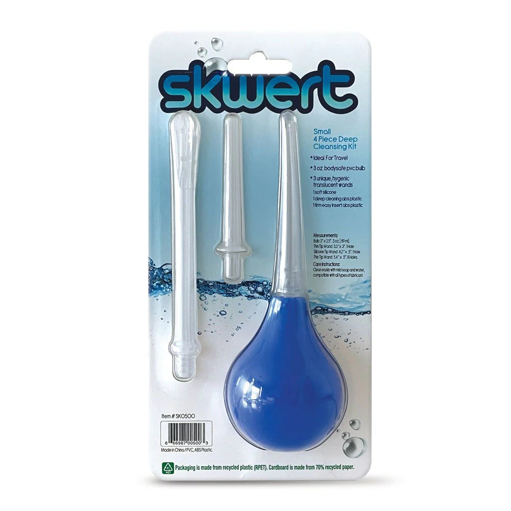 C1R Releasing Compact Cleansing Companion Skwert Unisex Douche System - - Enemas and Douches