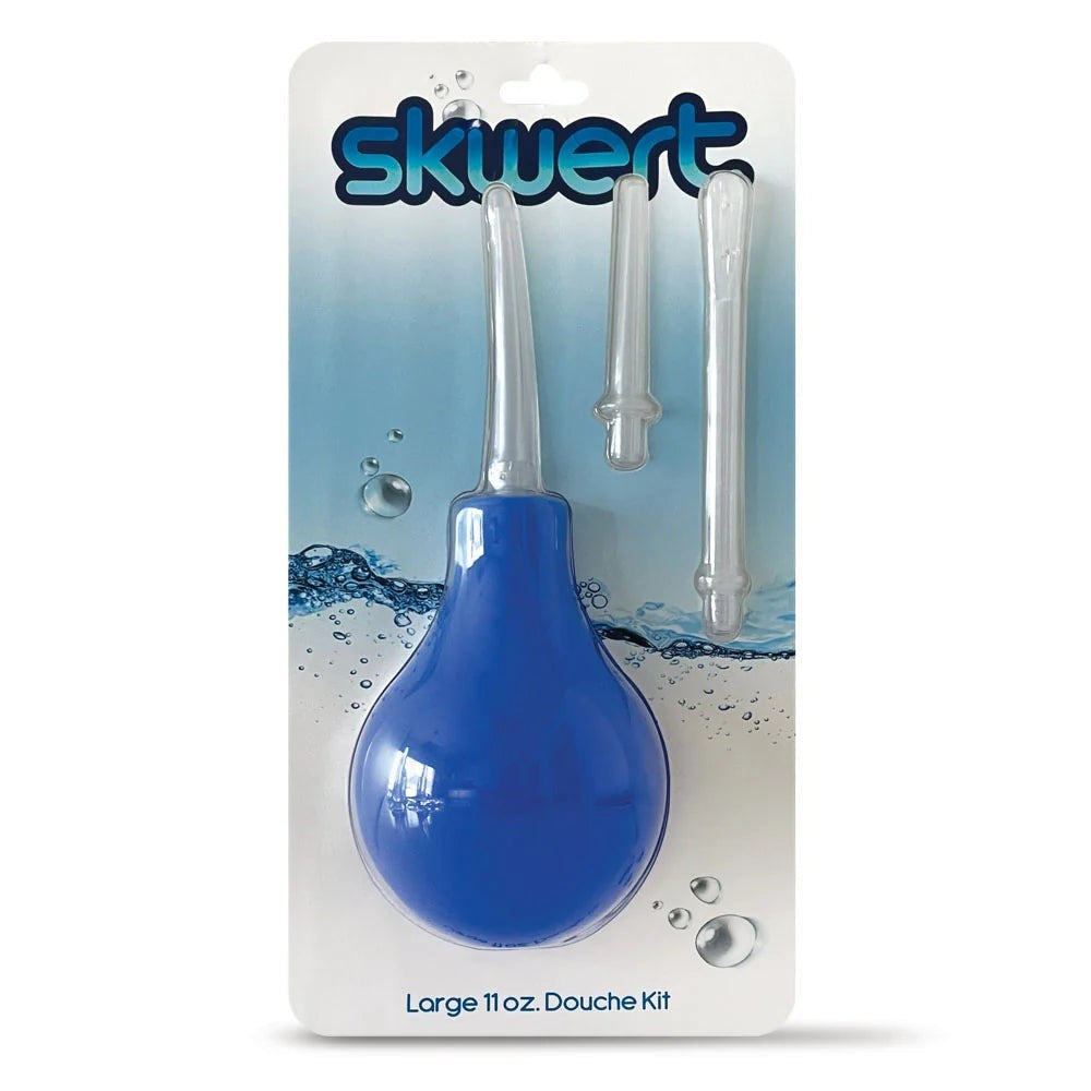 C1R Releasing Skwert Deluxe Unisex Travel Douche Set Large Capacity Travel Kit - - Enemas and Douches