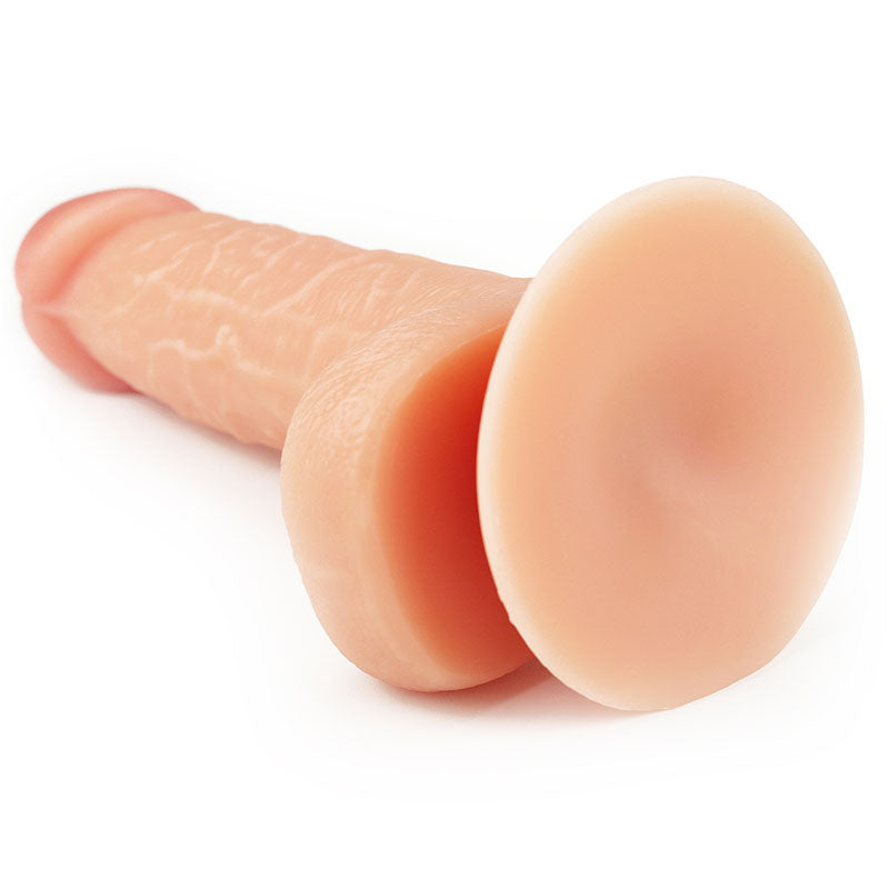 Lovetoy The Ultra Soft Dude Realistic Dong Flesh with Suction Cup Base - - Realistic Dildos