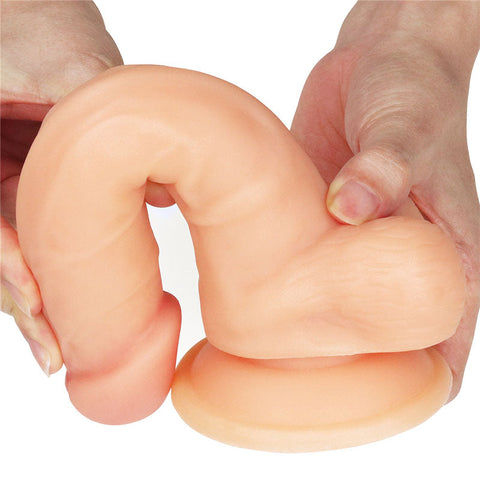 Lovetoy The Ultra Soft Dude Realistic Dong Flesh with Suction Cup Base - Realistic Dildos