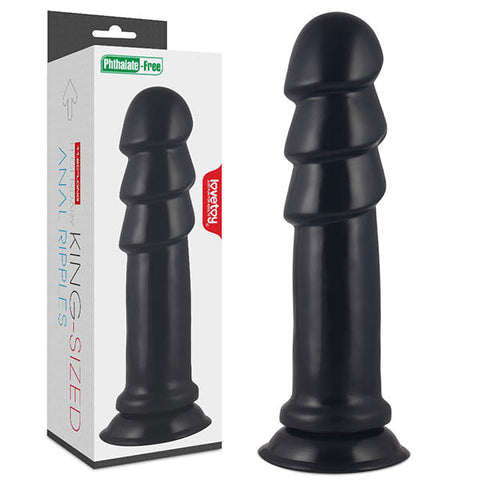 Lovetoy King Sized Anal Ripples Mega Butt Plug - Butt Plugs