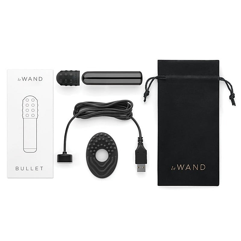 Le Wand Bullet Chrome Mini Vibrator with 11 Modes and Waterproof Design - Bullet Vibrators
