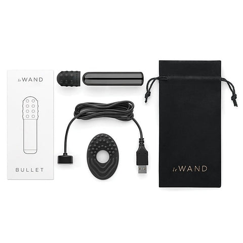 Le Wand Bullet Chrome Mini Vibrator with 11 Modes and Waterproof Design - Bullet Vibrators