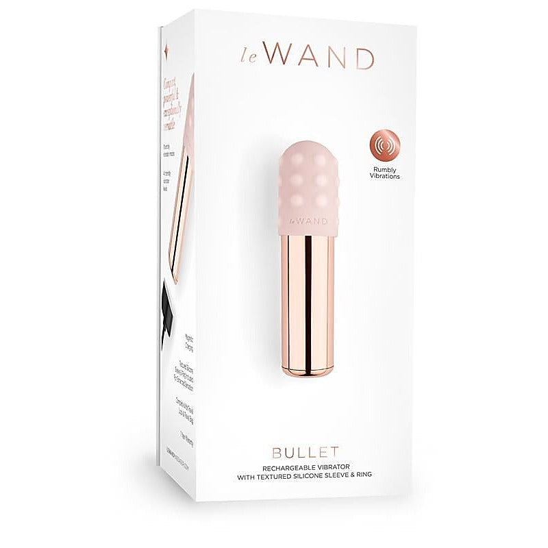 Le Wand Bullet Chrome Mini Vibrator with 11 Modes and Waterproof Design - Bullet Vibrators