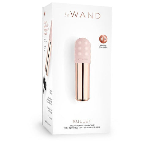 Le Wand Bullet Chrome Mini Vibrator with 11 Modes and Waterproof Design - Bullet Vibrators